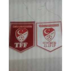 Türkiye football federation car pennant