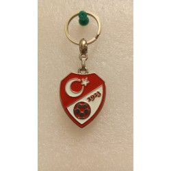 TFF fabric keychain