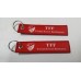 TFF fabric keychain